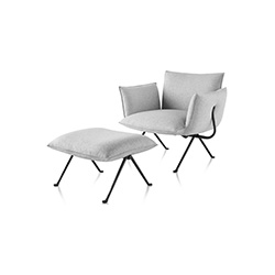 藥房沙發 Officina Armchair and Ottoman