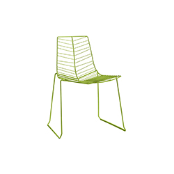 Leaf 金屬戶外餐椅 lievore altherr molina 工作室  戶外椅