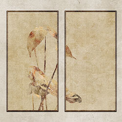 龜背竹-原創定制壁畫 mural