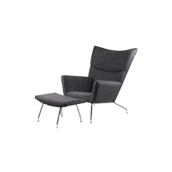 翼椅&腳踏 漢斯·魏格納  Hans Jogensen Wegner 漢斯·魏格納
