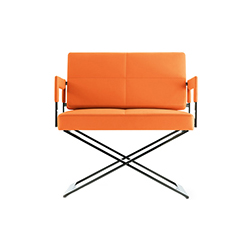 皮革簡易椅 leather easy chair