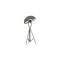 復制版意大利 Pallucco Fortuny Ornaments Floor lamp 布藝落地燈   落地燈
