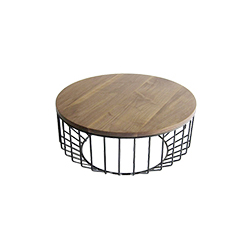 鋼絲咖啡桌 wired coffee table