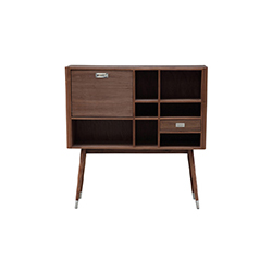 埃爾羅伊復古立式書柜 elroy retro upright credenza