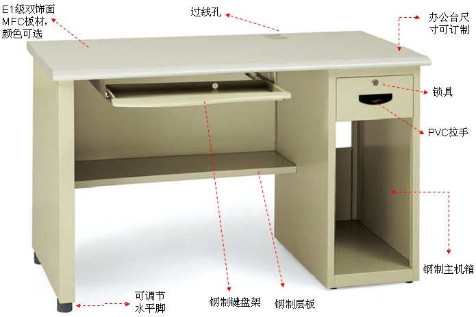 鋼制辦公臺