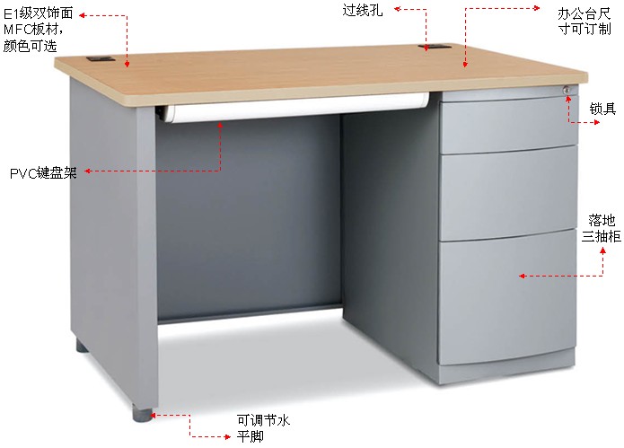 鋼制辦公臺