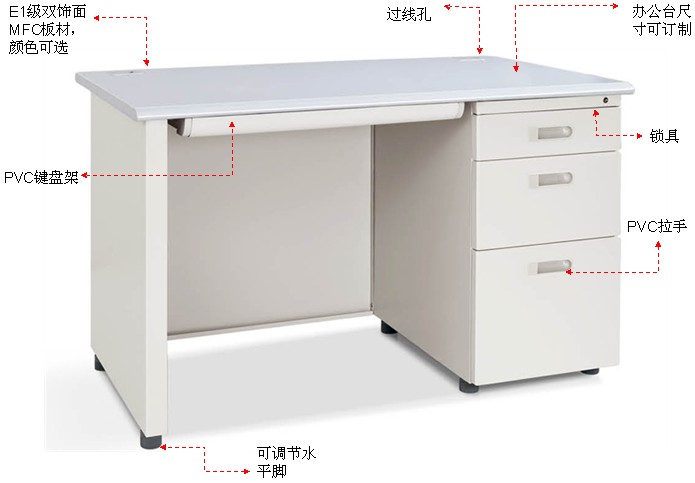 鋼制辦公臺