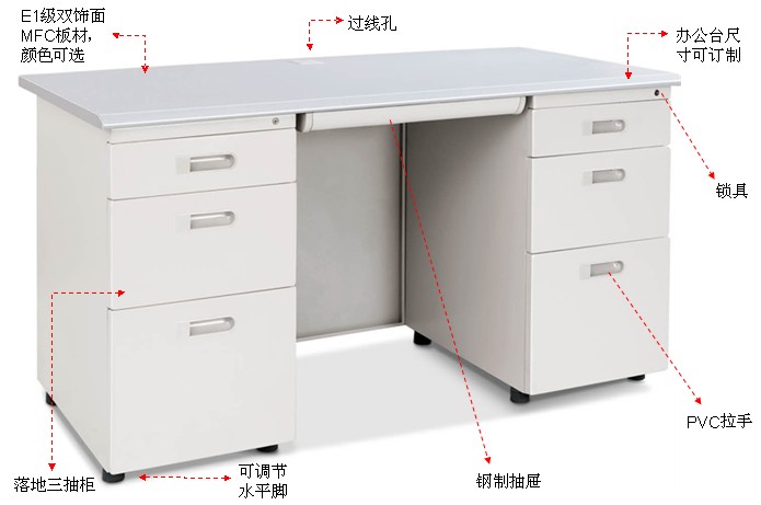 鋼制辦公臺