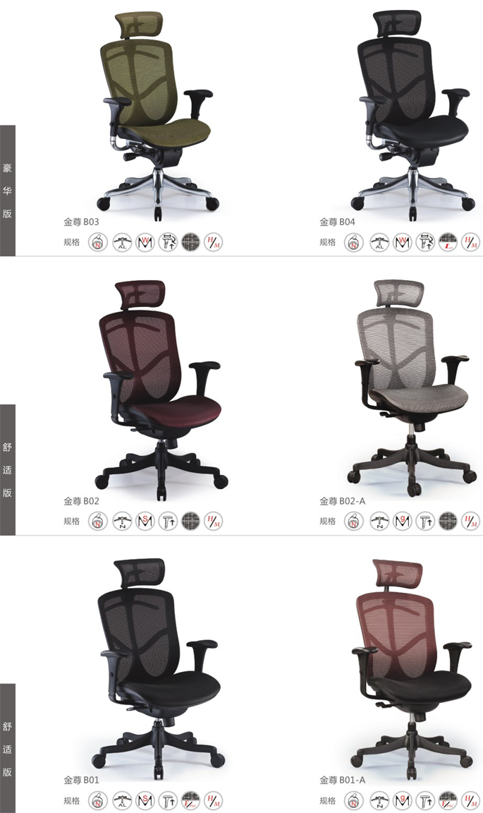 精品辦公椅金尊系列Brant