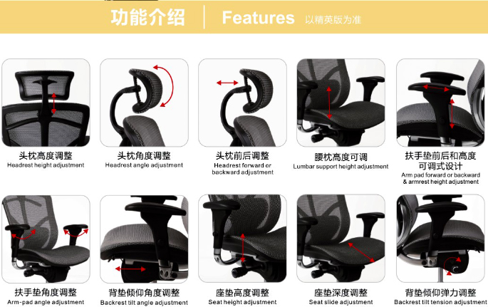 精品辦公椅金尊系列Brant