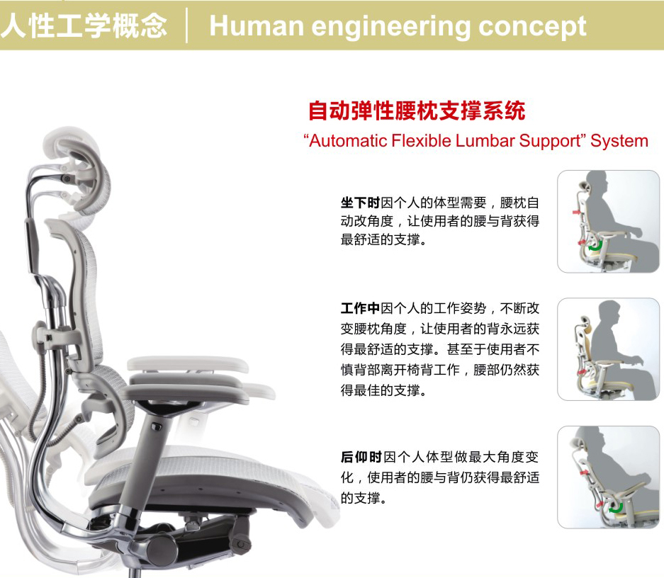 辦公椅新金豪系列Ergohuman+
