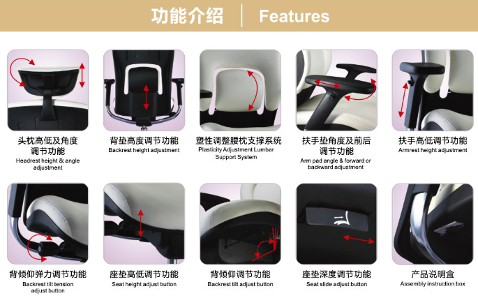 精品辦公椅金爵系列Vapor