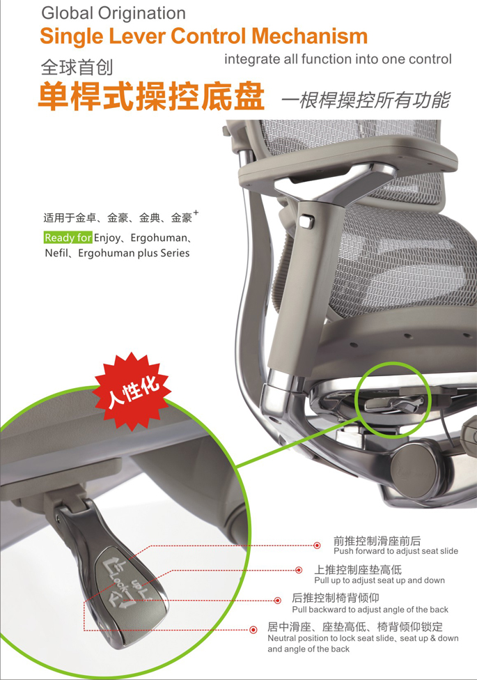 精品辦公椅金卓系列Enjoy